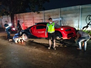 Bugatti KW Bermasalah di Depok, Polisi Minta Jangan Nyusahin Diri Sendiri