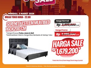 Cari Spring Bed? Ke Transmart Full Day Sale Aja, Lagi Diskon Gede-gedean