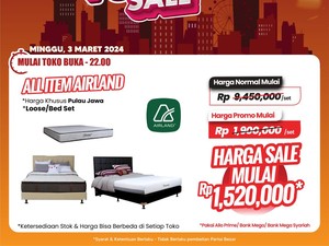 Murah Meriah! Kasur di Transmart Full Day Sale Mulai dari Rp 1 Jutaan