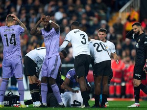 Insiden Horor di Laga Valencia Vs Madrid