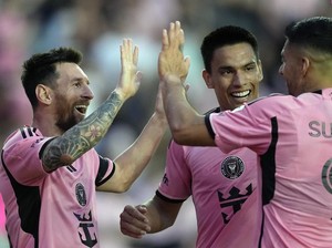 MLS 2024: Messi dan Suarez Brace, Inter Miami Bantai Orlando City 5-0