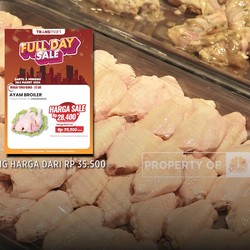 Serbu Ayam Broiler Murah di Transmart Full Day Sale