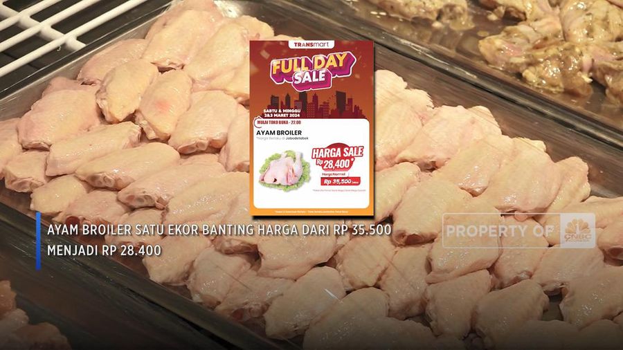 Serbu! Ada Ayam Broiler Murah di Transmart