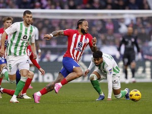 Atletico Madrid Vs Real Betis: Alvaro Morata dkk. Menang 2-1