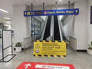 Eskalator Stasiun Manggarai Kok Masih Ditutup? Ini Jawaban Kemenhub