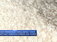 Video: Jokowi Klaim Stok Beras Jelang Ramadan Tak Ada Masalah