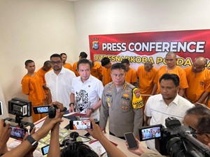 19 Kg Sabu-Ekstasi yang Dikendalikan Napi asal Sumut Digagalkan Polda Riau