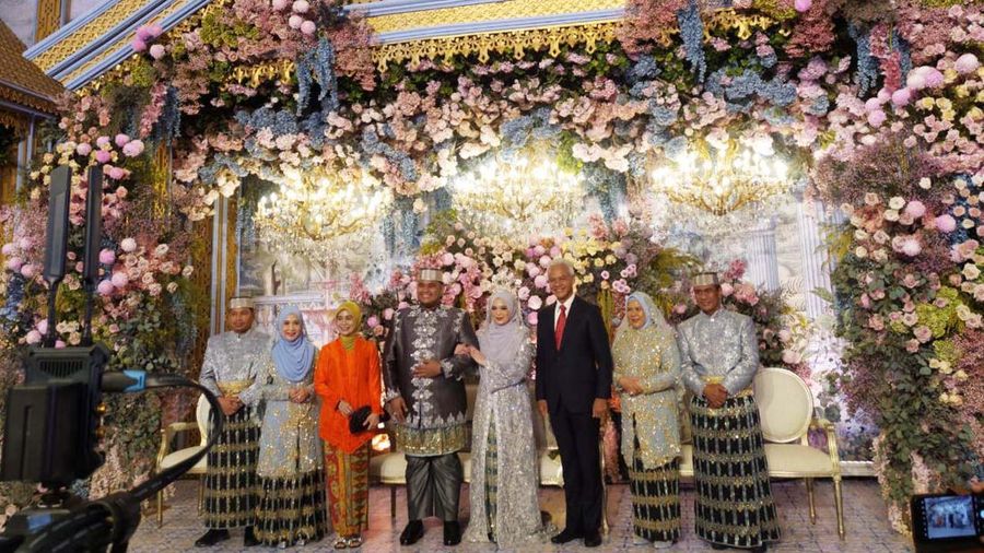 Putra Mentan Andi Amran Sulaiman menikah, tamunya orang penting seperti Presiden Jokowi, SBY, sampai Capres Ganjar Pranowo. (Dok. Humas Kementan)