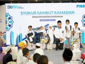 PNM Peduli Gelar Santunan Anak Yatim Serentak di Seluruh Cabang