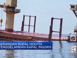 Video: Serangan Rudal Houthi Tenggelamkan Kapal Inggris