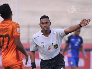 Wasit Sance Lawita Pimpin Persis Vs PSM, Pernah Diskors 8 Pekan di Liga 1