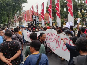Aliansi Madura Indonesia Gelar Aksi Damai, Apresiasi Pemilu-Tolak Hak Angket