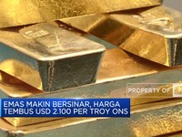Video: Cetak Rekor! Harga Emas Tembus USD 2.100 Per Troy Ons
