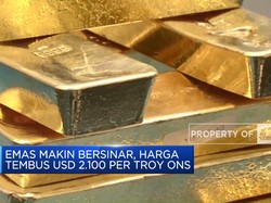 Video: Cetak Rekor! Harga Emas Tembus USD 2.100 Per Troy Ons