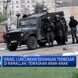 Video: Serangan Terbesar Israel di Ramallah Tewaskan Anak-anak