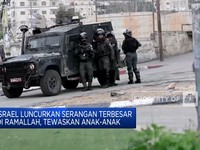 Video: Serangan Terbesar Israel di Ramallah Tewaskan Anak-anak