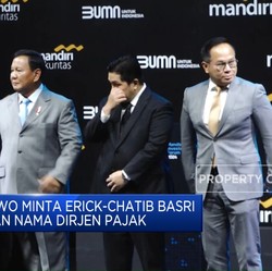 Video: Prabowo Minta Erick-Chatib Basri Usulkan Nama Dirjen Pajak