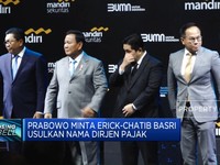 Video: Prabowo Minta Erick-Chatib Basri Usulkan Nama Dirjen Pajak
