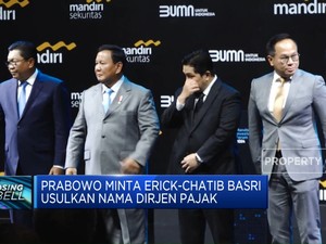 Video: Prabowo Minta Erick-Chatib Basri Usulkan Nama Dirjen Pajak