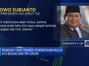 Video: Prabowo Optimis Transisi Pemerintahan Berjalan Mulus