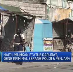 Video: Geng Kriminal Serang Polisi, Haiti Umumkan Status Darurat
