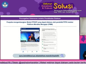 Tidak Hanya TPPK, Semua Guru Bisa Belajar Terkait Penanganan Kekerasan di PMM