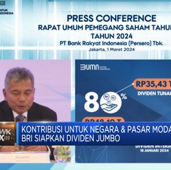 Kontribusi Nyata Untuk Negara & Pasar Modal, BRI Setor Dividen Jumbo