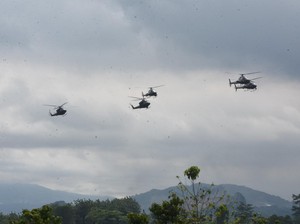 Saat KSAD Tinjau Latihan Penembakan Terintegrasi Puspenerbad di Bandung