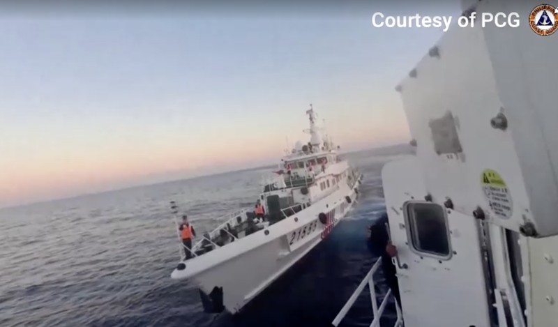 Laut China Selatan (PCG via Reuters) Laut China Selatan (PCG via Reuters)
