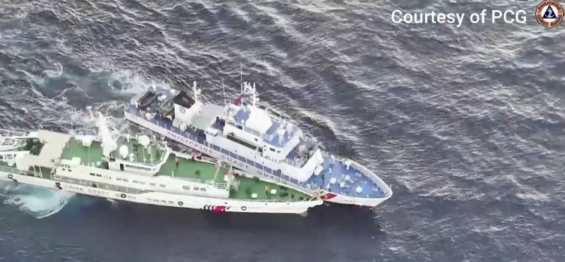 Laut China Selatan (PCG via Reuters) Laut China Selatan (PCG via Reuters)