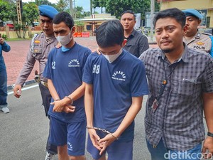 Jual Sepatu Branded Palsu, Lutfi dan Iin Dicokok Polisi di Bandung