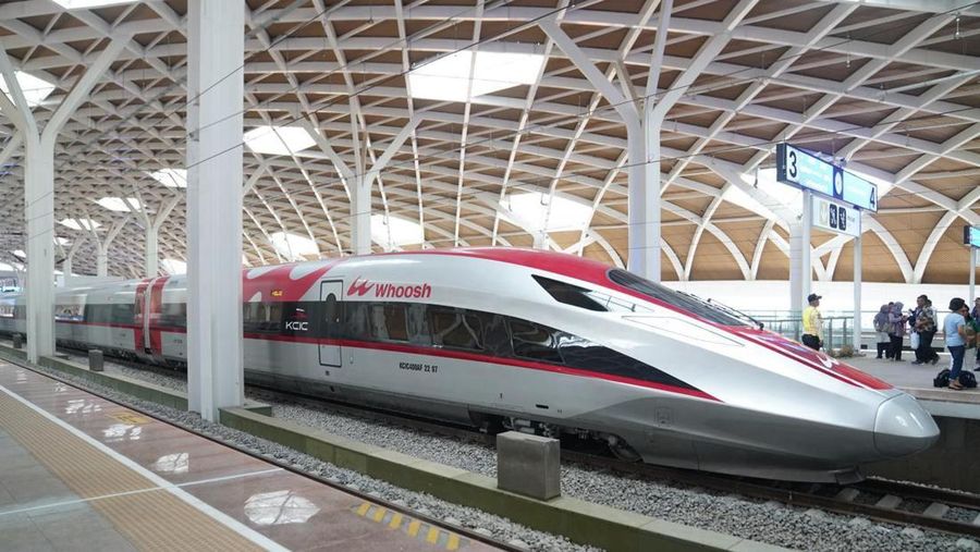 Penumpang Kereta Cepat Whoosh/Dok: KCIC