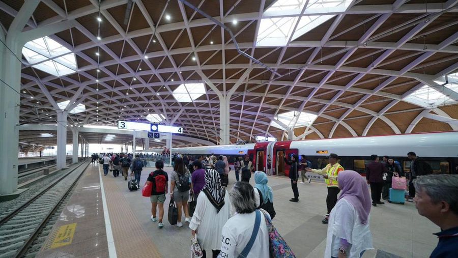 Penumpang Kereta Cepat Whoosh/Dok: KCIC
