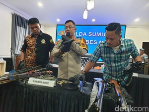 5 Anggota PKN Ditangkap Diduga saat Ingin Serang IPK, 5 Pucuk Senpi Disita!