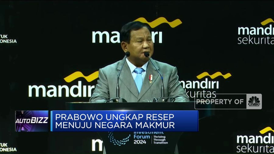 Prabowo Ungkap Resep Menuju Negara Makmur