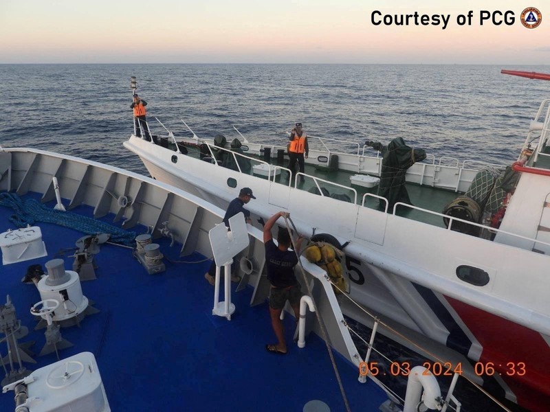 Laut China Selatan (PCG via Reuters) Laut China Selatan (PCG via Reuters)