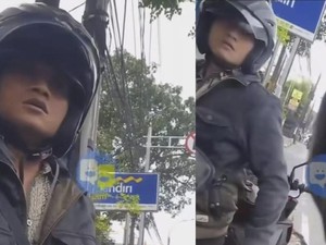 Viral Pemotor Ngamuk Ditegur Jangan Merokok, Begini Aturannya