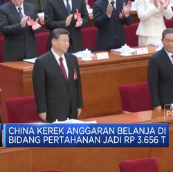 Video: China Naikkan Anggaran Pertahanan Jadi Rp 3.656 T