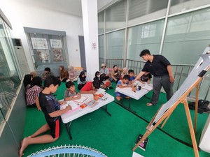 Seru! Museum Basoeki Abdullah Gelar Kelas Menggambar buat Anak-anak