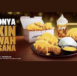 Nikmatnya KFC Golden Chicken Dengan Baluran Keju Khas Italia