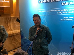 Menteri KKP Trenggono Bicara soal Ekonomi Biru di Jogja
