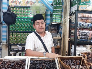 Pedagang Jamin Tak Ada Kurma Merek Israel Dijual di Pasar Tanah Abang