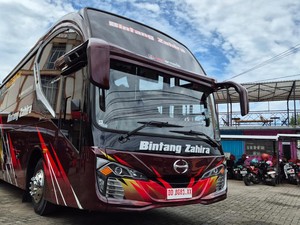 PO Bintang Zahira Trans Rilis Bus Baru, Kombinasi Sasis Hino dan Bodi Skylander