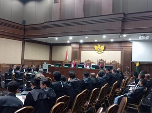 Ketua Majelis Hakim Sakit, Sidang Eksepsi Syahrul Yasin Limpo Ditunda