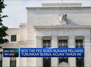 Bos The Fed Sebut Ada Peluang Turunkan Suku Bunga