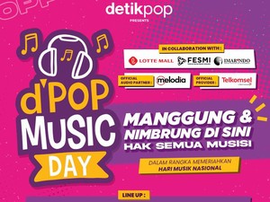 Tonton dPop Music Day di Sini, Rayakan Hari Musik Nasional Bareng detikpop