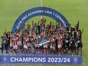 Persis Solo Juara EPA U-20 Usai Bungkam Persita 3-1