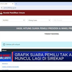 Grafik Suara Pemilu Tak Dimuat Lagi, KPU & Tim AMIN Buka Suara!