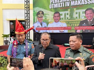 TNI Resmikan Gedung Otmilti IV Hibah dari Pemkot Makassar