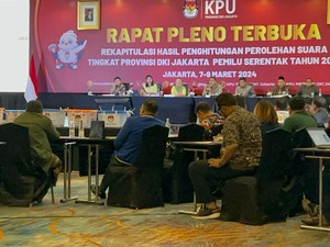 Rekapitulasi KPU DKI: Anies-Cak Imin Unggul di Jakarta Pusat